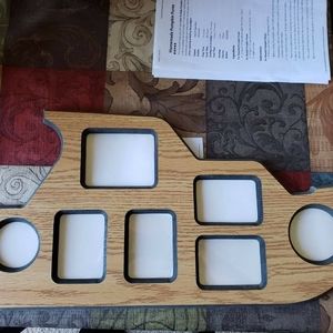 Boat shaped picture frame